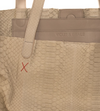 Violet x Grace Exclusive Python Travel Bag