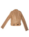 Violet x Grace Limited Edition IRO Leather Biker Jacket in Tea at Violet x Grace