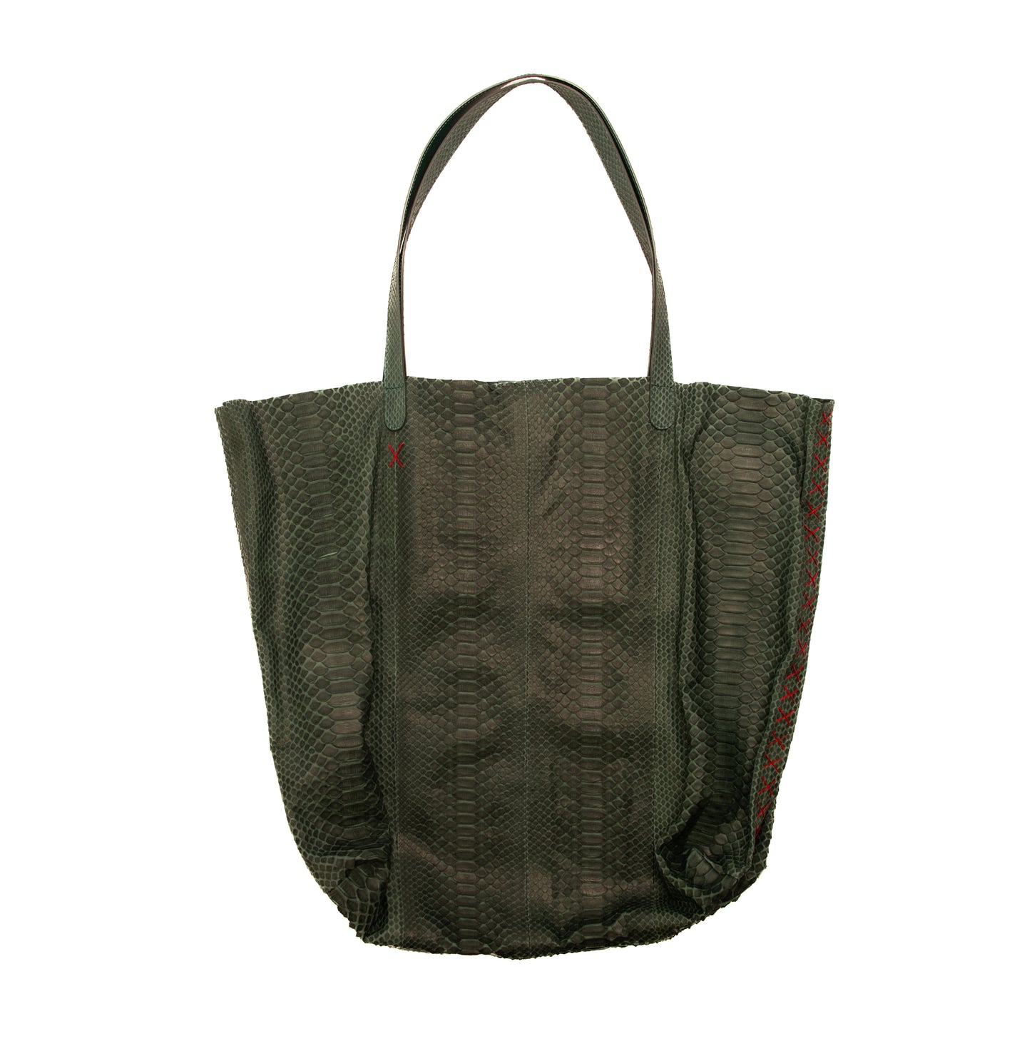Violet x Grace Exclusive Python Travel Bag