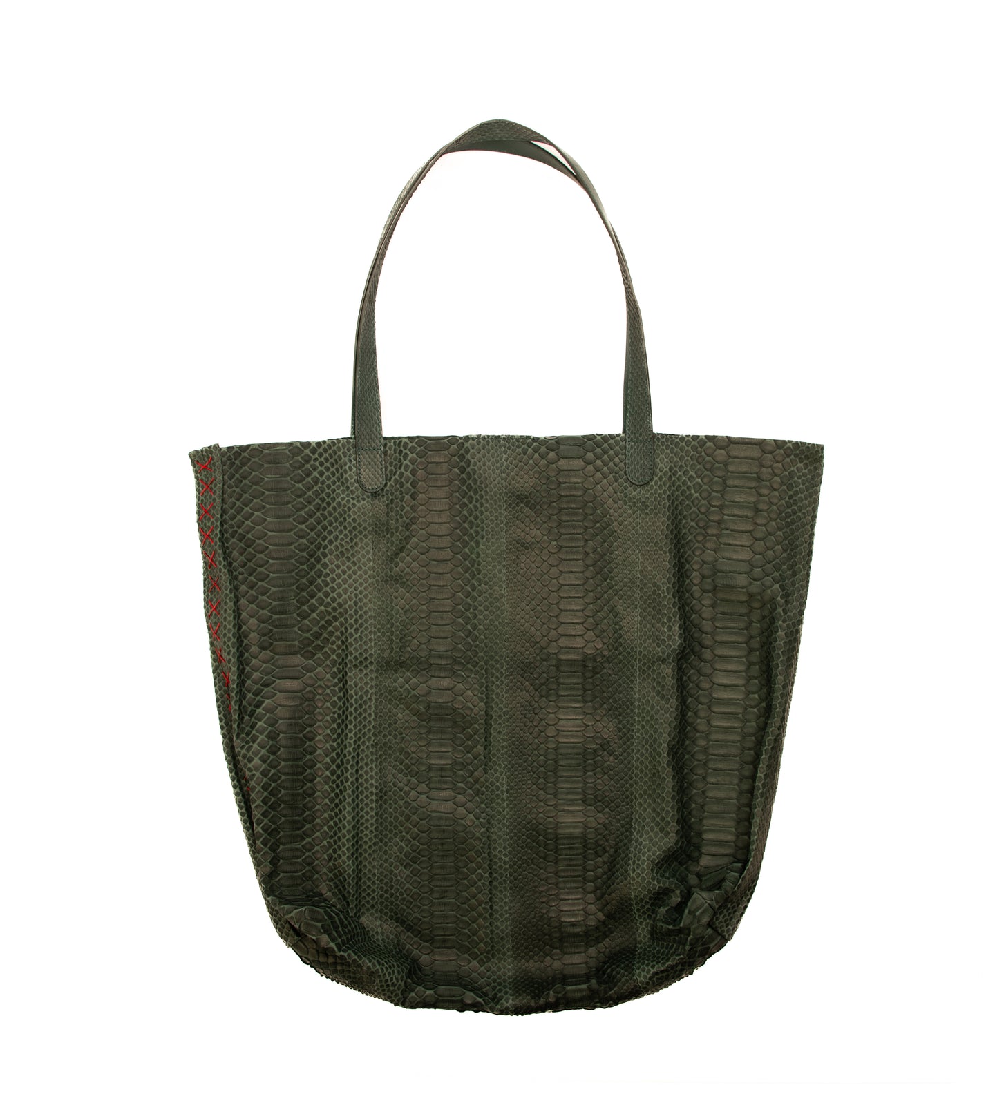 Violet x Grace Exclusive Python Travel Bag