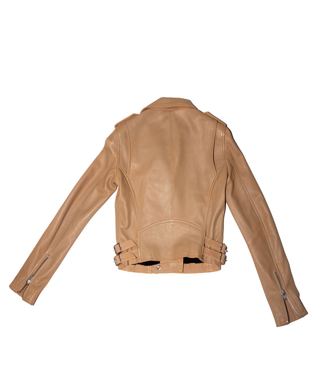 Violet x Grace Limited Edition IRO Leather Biker Jacket in Tea at Violet x Grace