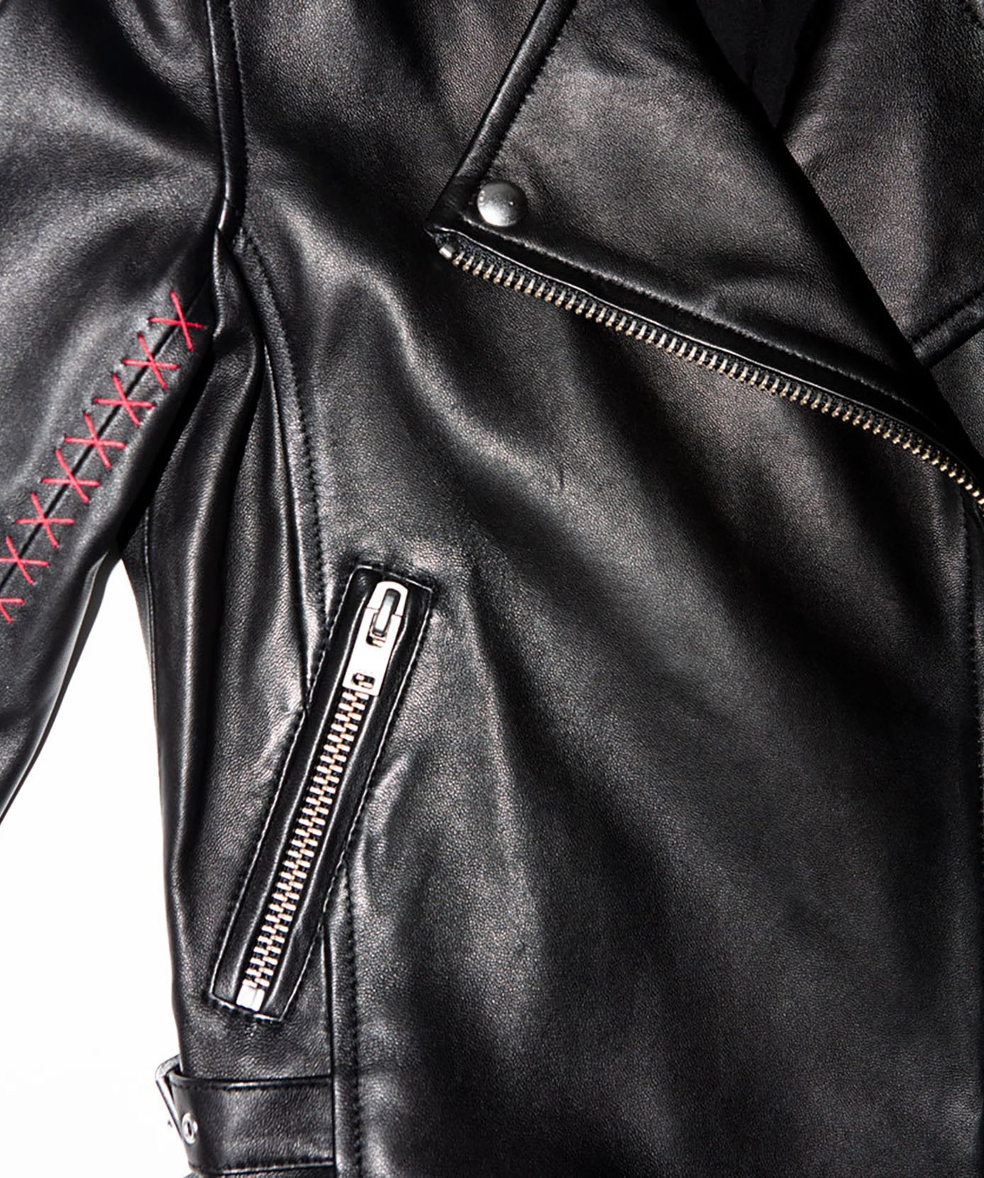 IRO x Violet x Grace limited Editon IRO Black Leather Biker Jacket