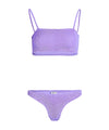 HUNZA G Gigi Bikini in Lilac at Violet x Grace Miami