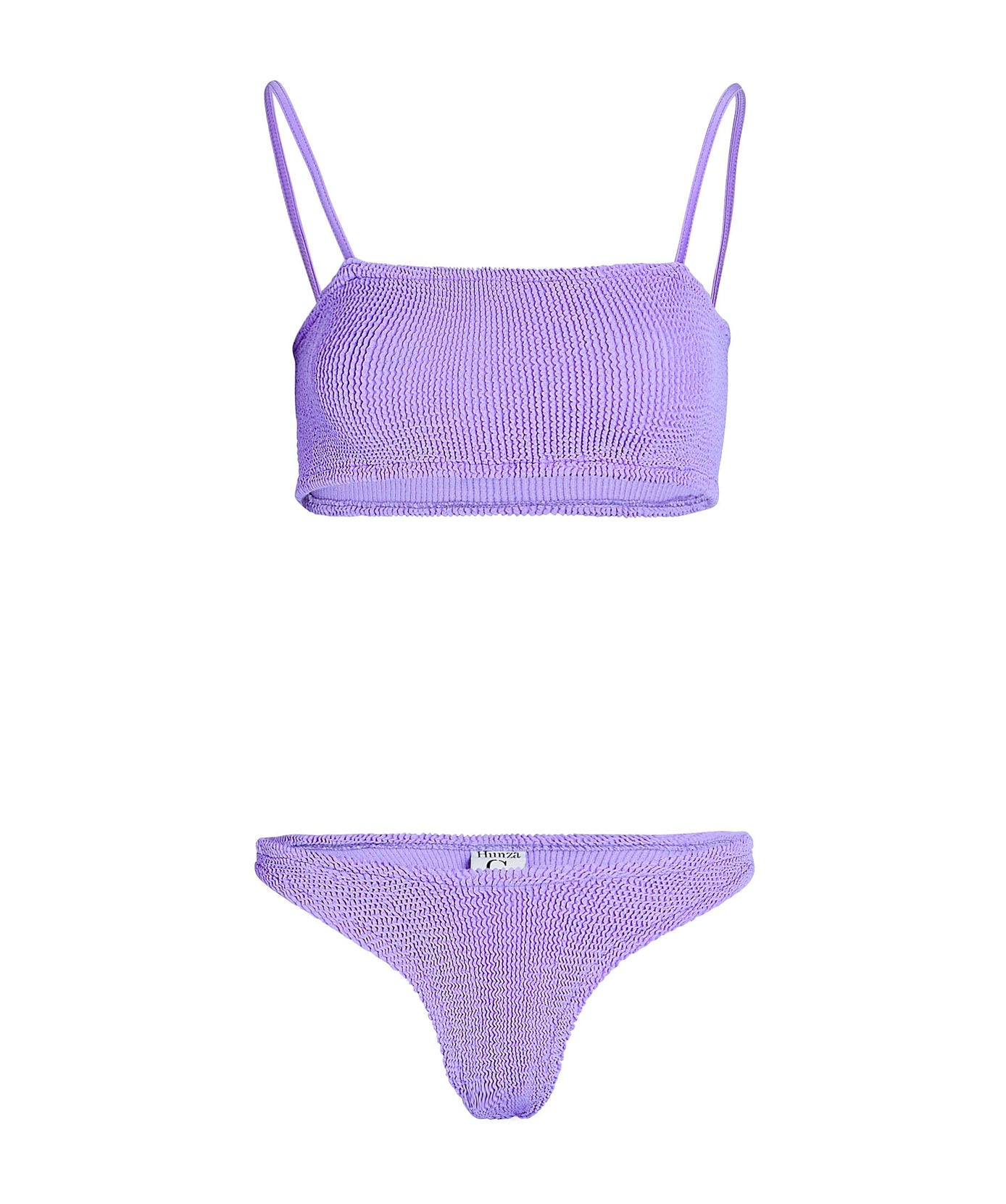 HUNZA G Gigi Bikini in Lilac at Violet x Grace Miami